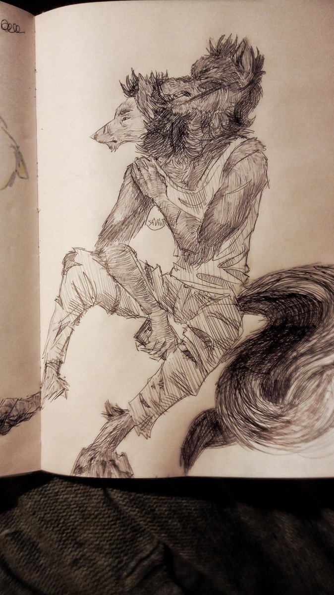 ho_masson's tweet photo. #арт #artist #smth #2head #2tails #furry #Anthro #not #character #pen #black https://t.co/ml6QRH4Lhj