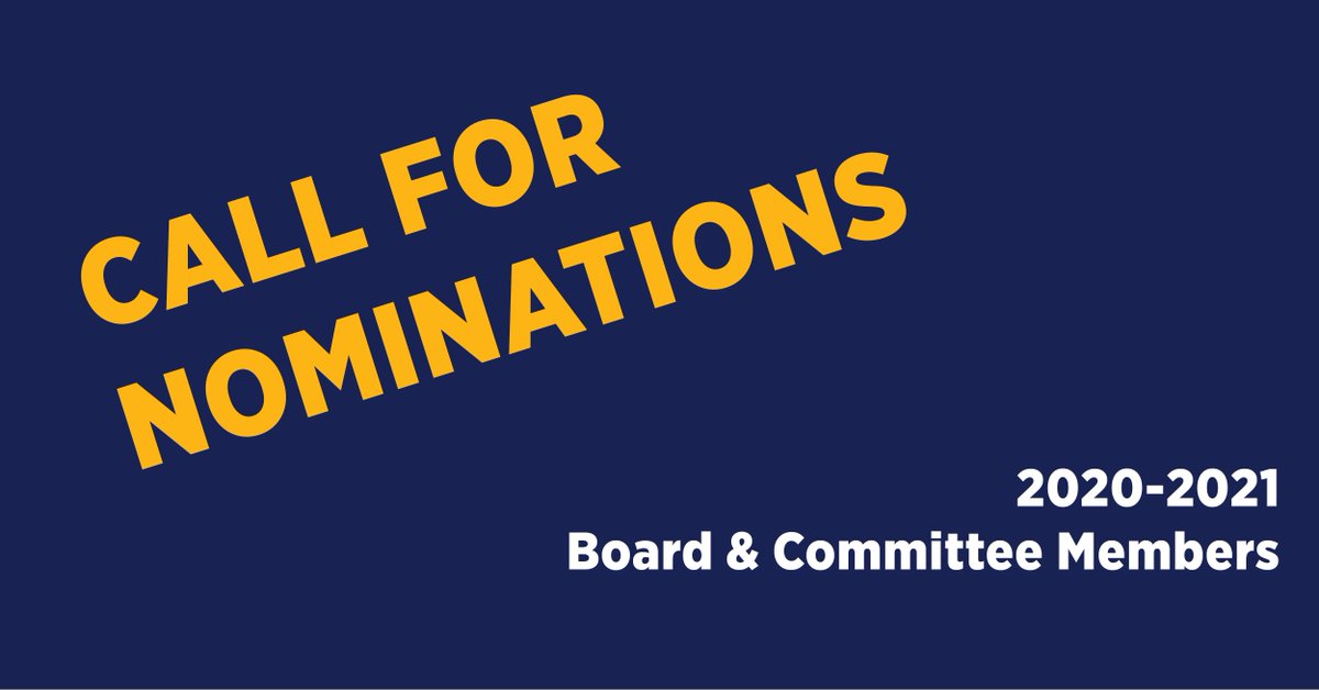 Nominations for the 2020-2021 SMPS NEO Board of Directors and Committees are now being accepted. Visit buff.ly/2SB2Nls to learn more about the open positions.