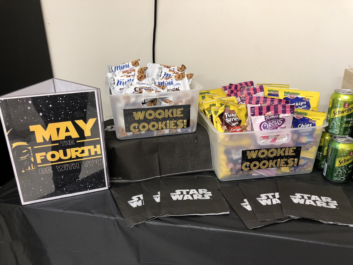 vmsouthshore's tweet image. The force was with us today! A shoutout to @CarlyAtTarget and her HR team. They are always surprising the entire T2532 team!