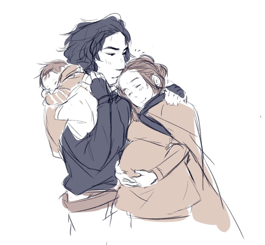 illataan_vel's tweet photo. Ben and Rey and their babies post. https://t.co/HK6BVD1Hvh