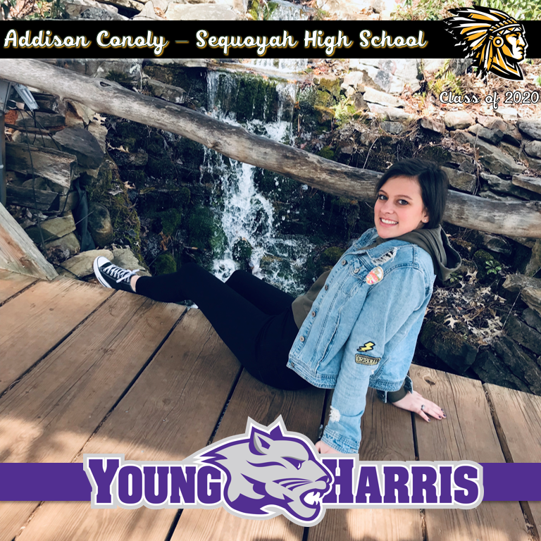 GeorgiaHSCheer's tweet photo. Addison Conoly - Sequoyah High School 

#SeniorSpotlight2020 #GHSACheer2020 https://t.co/Ggu0NBkTEI