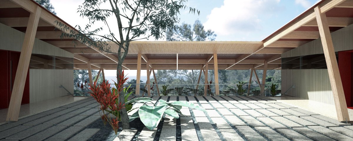 fcamusd's tweet photo. Hoy, hace cinco años, presentábamos la propuesta con la que ganaríamos el primer lugar del concurso de arquitectura para la reposición del Colegio Insular Robinson Crusoe, arrasado por el tsunami del 27F de 2010.
(Sigue)

#27F #ROBINSONCRUSOE https://t.co/4L6eyHoles