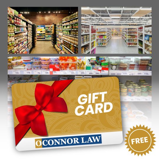 MJOConnorLaw's tweet photo. Grocery Store Gift Cards - O'Connor Law is giving away 4 - $100 Grocery Store Giftcards to give back to the community in these challenging times. Enter at the link below.  https://t.co/ob9MHSHbL0 https://t.co/vm97KPnY1V