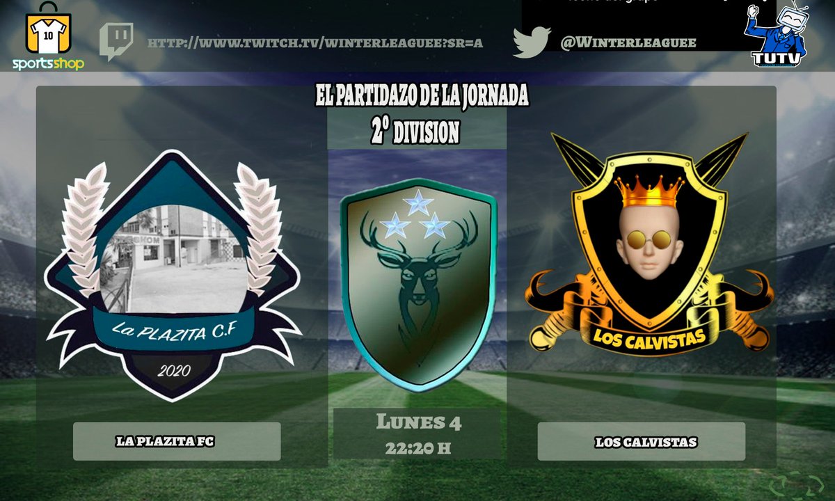 PARTIDAZO DE LA JORNADA ESTA NOCHE A PARTIR DE LA 22;20 <a href="/WinterLeaguee/">Winter League</a>