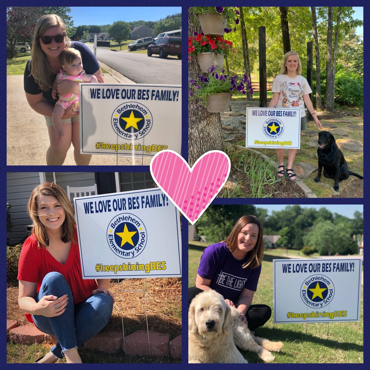 BES_Stars's tweet photo. Thank you, Mrs. McAdams, Miss White, Mrs. Ducato, and Mrs. Cash! #keepshiningBES ⭐️ #TeacherAppreciationWeek2020 https://t.co/luI17MDWsY