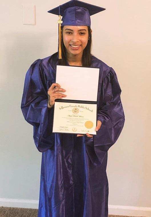 PathfinderJCPS's tweet photo. Diploma Monday is underway! Alajah Mercer and Tyrion Griffin got their’s today!!! Congratulations! @JCPSSuper @JCPSKY @JCPSAsstSuptHS https://t.co/RW3cFnGnY0