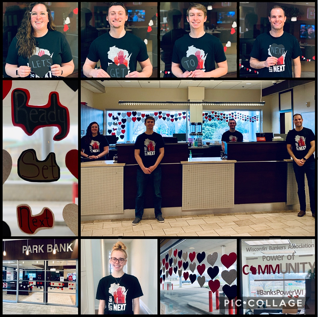 ParkBankMadison's tweet photo. We can't express our gratitude enough to our frontline workers! No matter what the situation may be, each and every day they are helping our clients get to next. #ParkBankGives https://t.co/PsbKKQ9Ttp