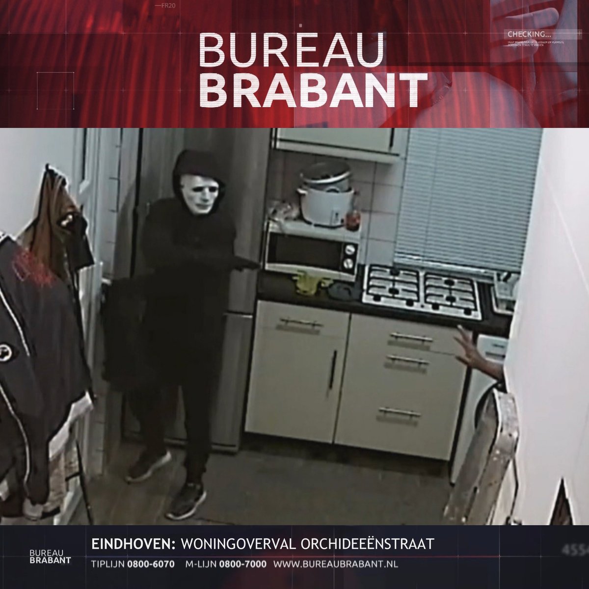 Op vr. 1 nov. rond 22.00 uur pleegde deze man een #woningoverval op de #Orchideeënstraat in #Eindhoven.