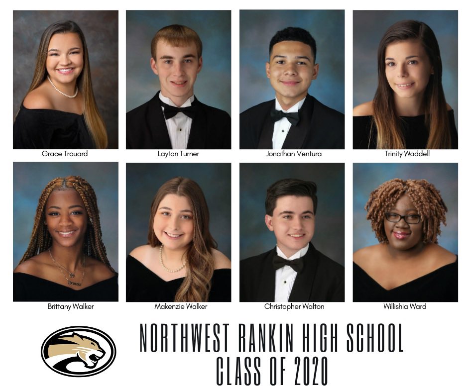 NWRankinHS's tweet photo. NWRHS loves our seniors! 
Take a moment to send congratulations to our next group of featured students.  
Class of 2020, you will never be forgotten!  #GoCougars https://t.co/Lq8QhIMVik