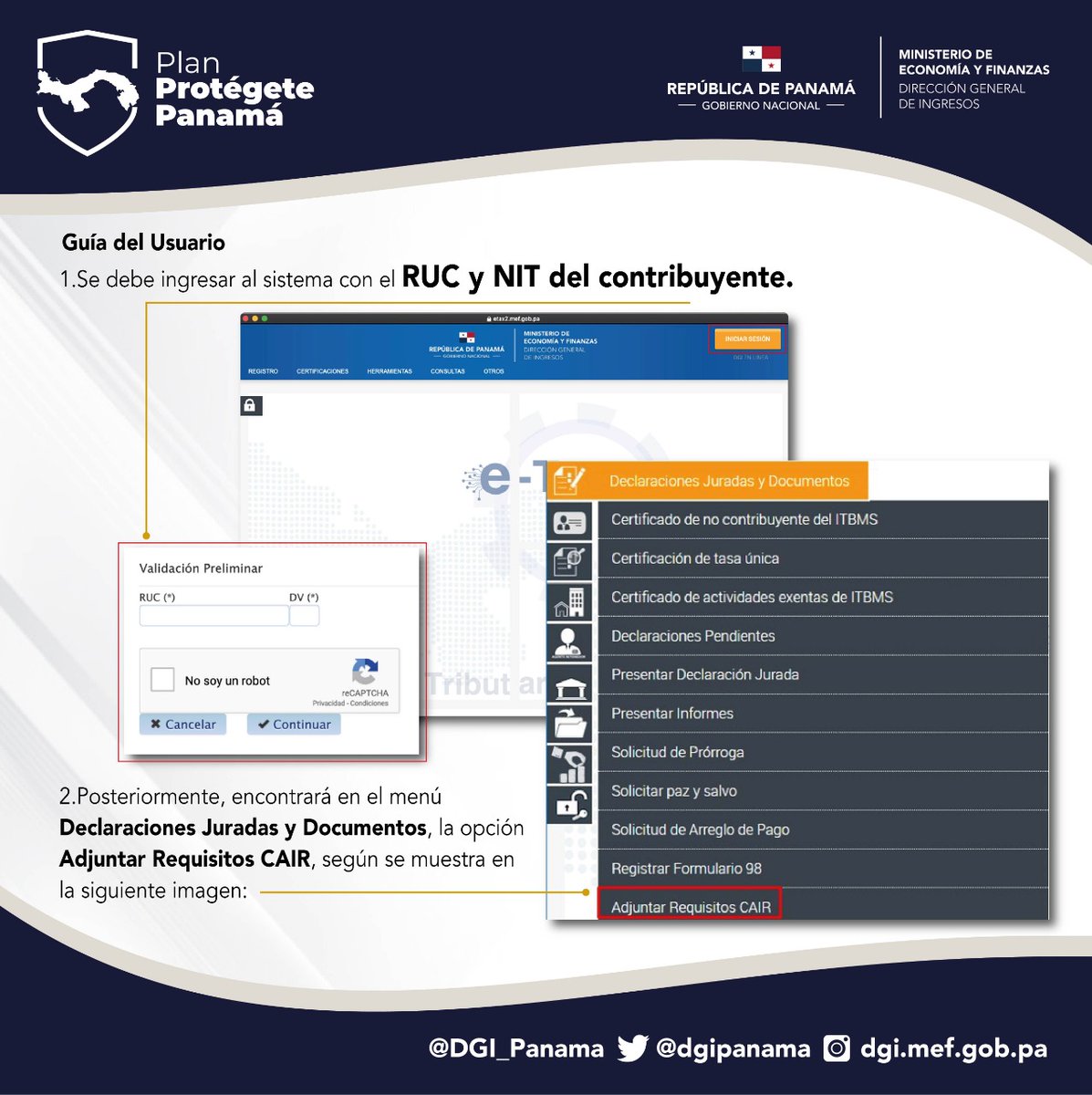 DGI PANAMÁ tweet media