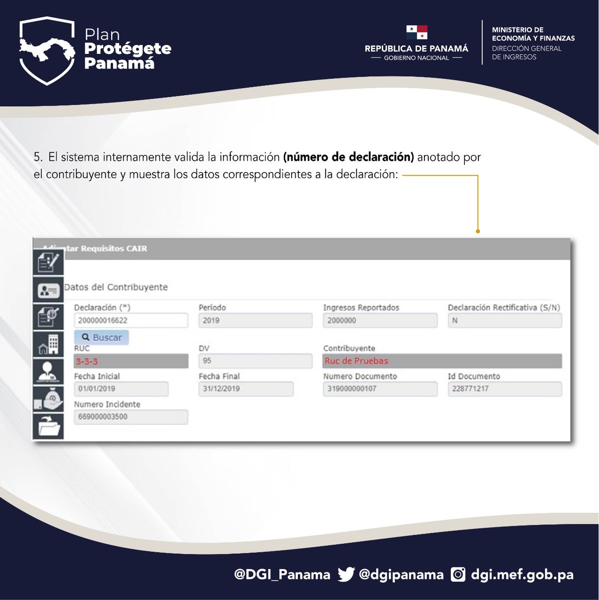 DGI PANAMÁ tweet media