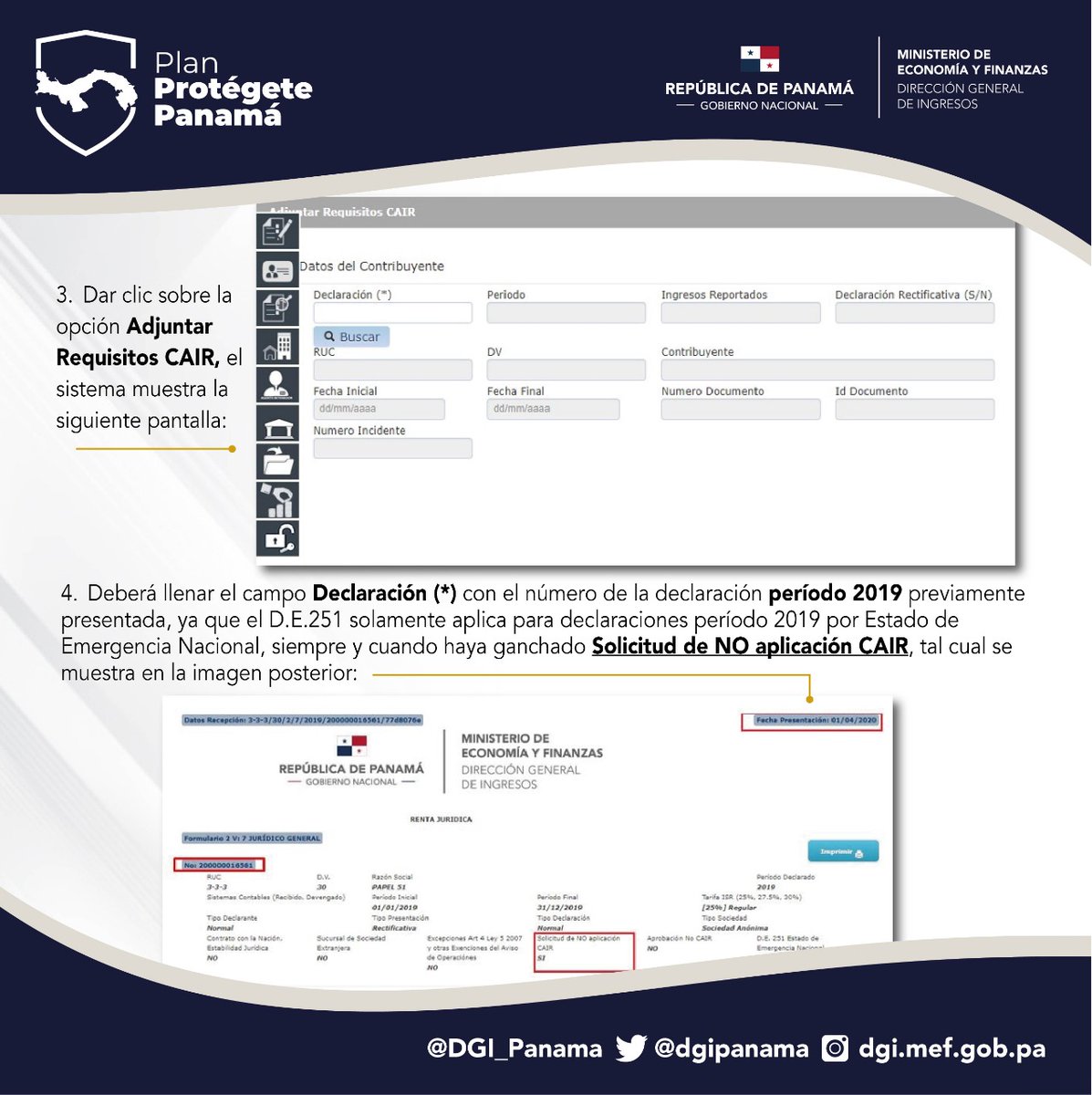 DGI PANAMÁ tweet media