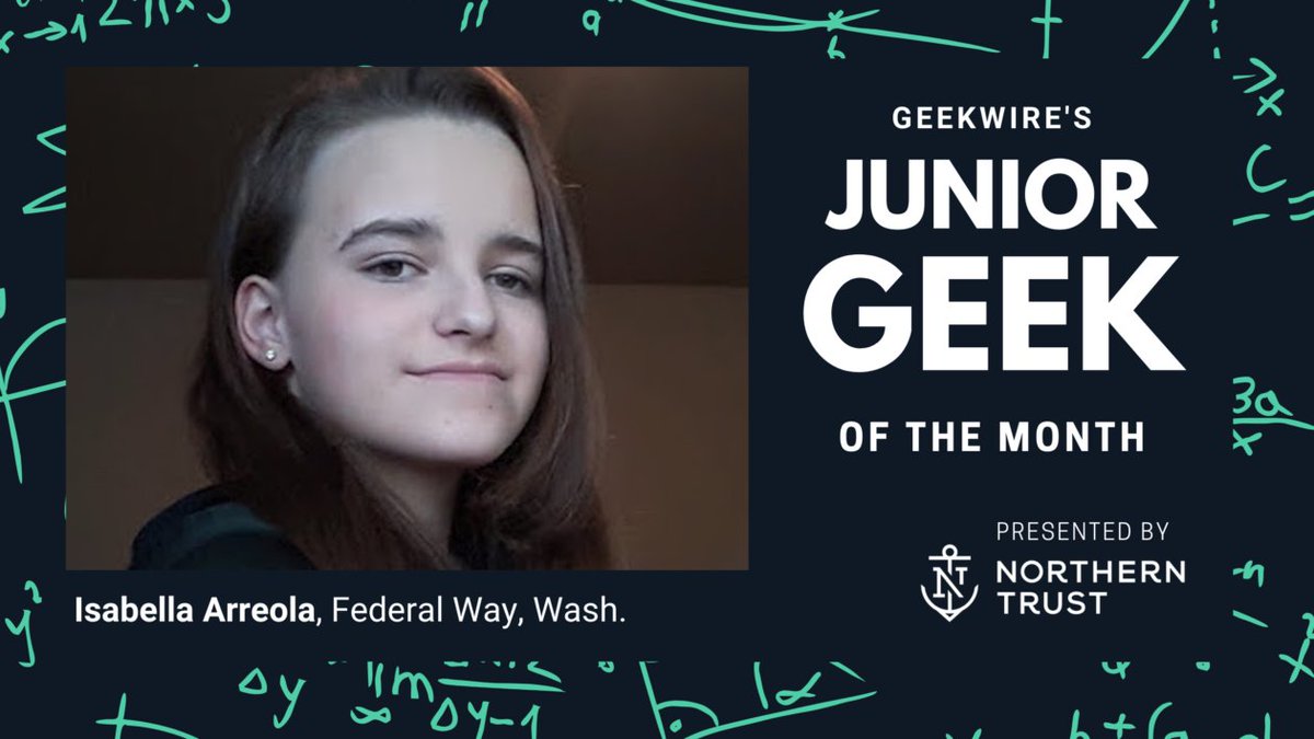 STEMbyTAF's tweet photo. One of our very own students at TAF@Saghalie is Geekwire's FIRST Featured Junior Geek of the Month!
We are incredibly proud of her, and thrilled to see all her other accomplishments to come: https://t.co/xsiNHRyHgy
@FWPS210 #STEMbyTAF https://t.co/ctZJuVA4hW
