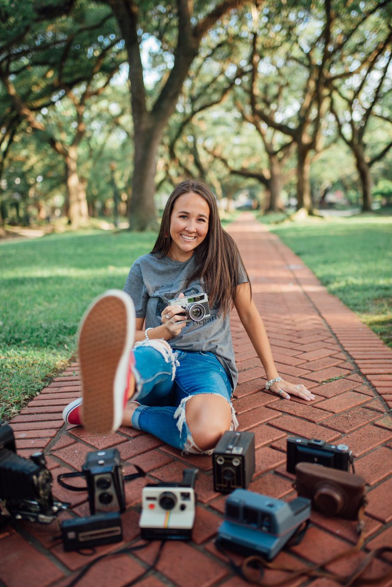 Senior Shout Out🎉🎉 Captain Kylie Tramels favorite memory at PHS has been all the friendships she’s made along the way. 
After high school Kylie plans on attending Blinn in Brenham majoring in photography.