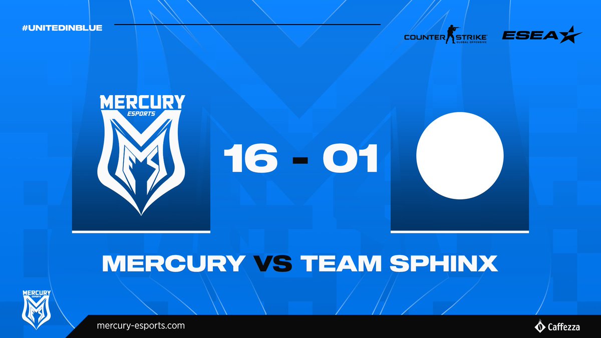 MERCURYesports's tweet photo. [#CSGO]

🚄🚄🚄

Der Mercury Train war da wohl etwas zu schnell. Wir überfahren #TeamSphinx mit 16-1 auf Mirage.

@XCR_cs, @syNNCSGO, @edoxCS, @holybobcs &amp; @TripleDcs.

#UnitedinBlue https://t.co/L5NYflOp9v