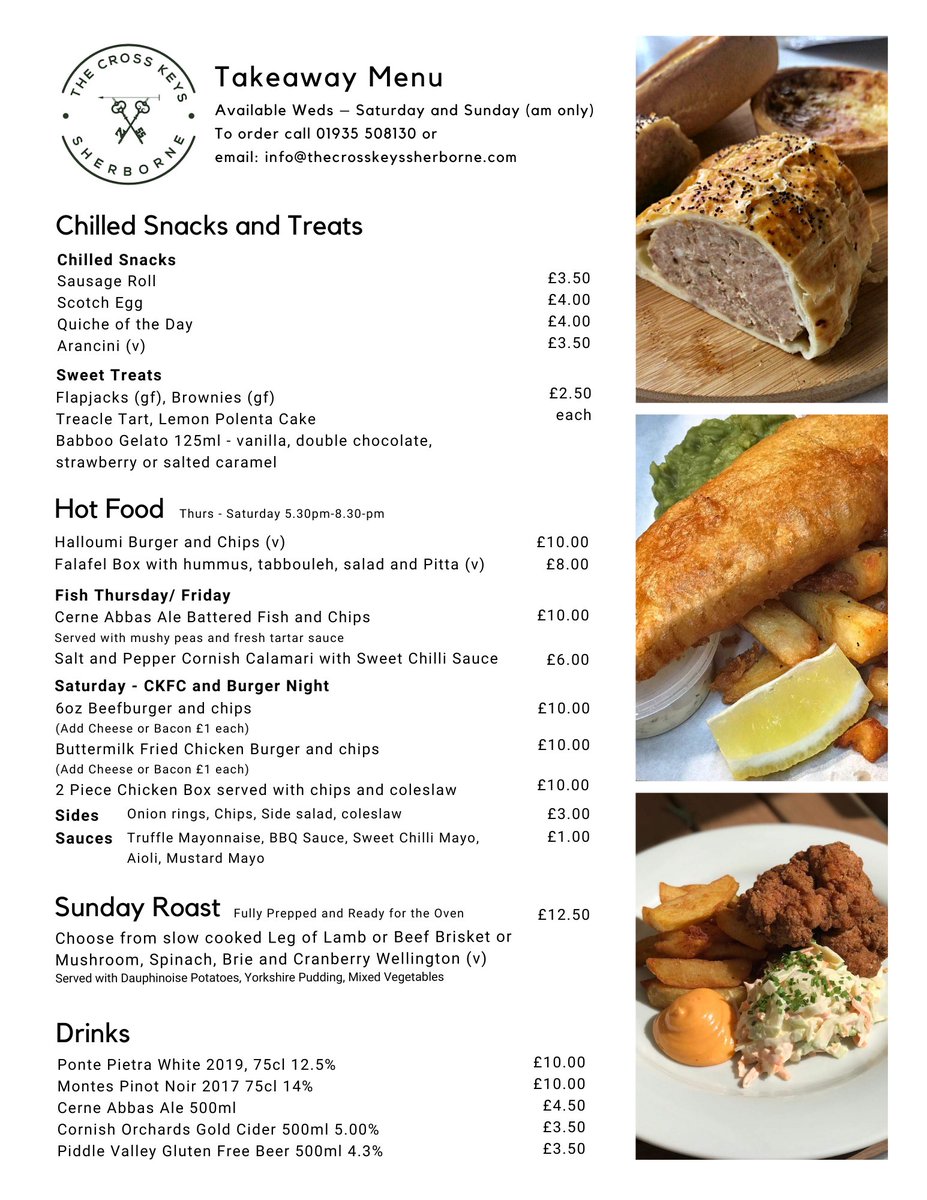 This weeks menu is ready 🍴
#takeawaymenu #pubfood