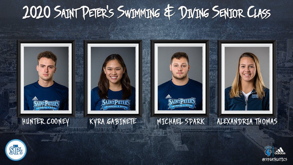 Swim, swam, swum. 

Thanks to our <a href="/PeacockSWIMDIVE/">Saint Peter's Swimming & Diving</a> seniors!!

#StrutYourPride🦚 // #2020SPs
