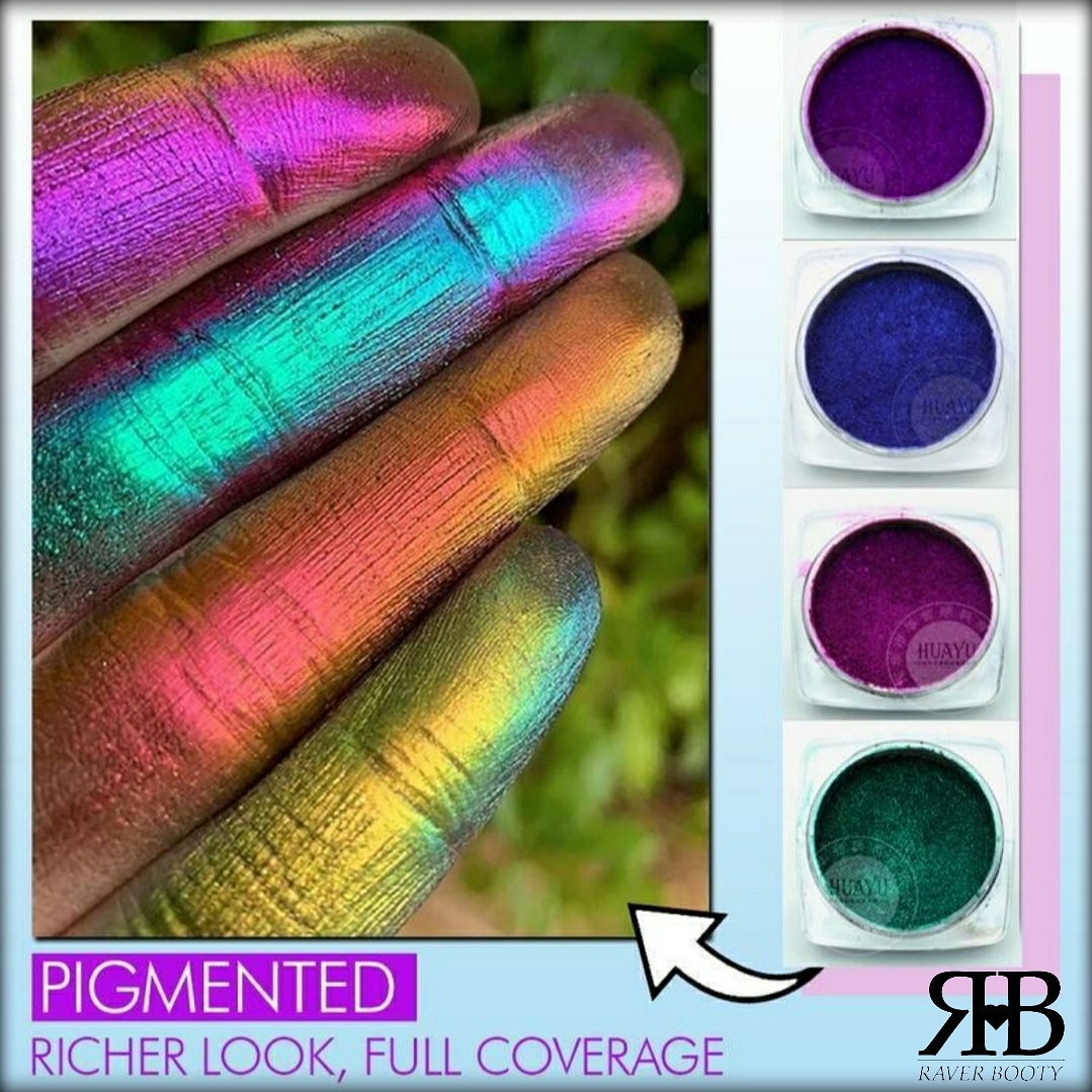 raverbootyshop's tweet photo. Chameleon pigment powder!
Great for eyes, lips and nails! 
https://t.co/w9XDKDgRwT https://t.co/44whmKGrhz