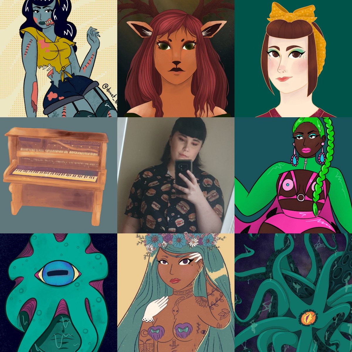 duust_bunny's tweet photo. #artvsartist2020 much like my life, my style is a mess https://t.co/IhBTVKC9L0