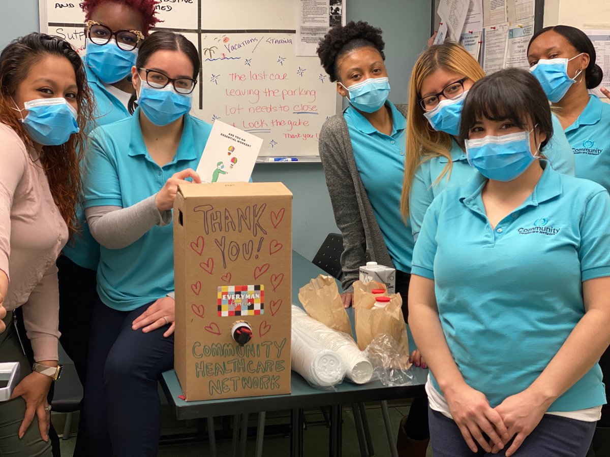 We would like to send our sincerest gratitude to @everymanespresso and <a href="/fuelfrontlines/">Fuelfrontlines</a> for donating coffee to our Medical Office Specialists and supporting essential workers in New York City. #THANKYOU 💙