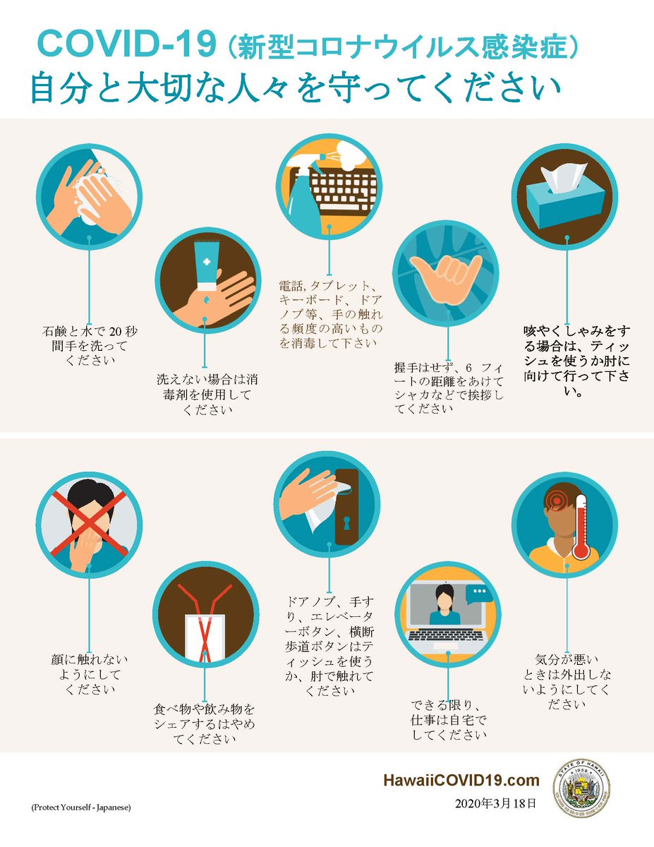 Hawaii Department Of Health 2 3 Korean Marshallese Simplified Chinese Traditional Chinese Wash Your Hands Often Practice Social Distancing When Out T Co 2lwhd6nzu2