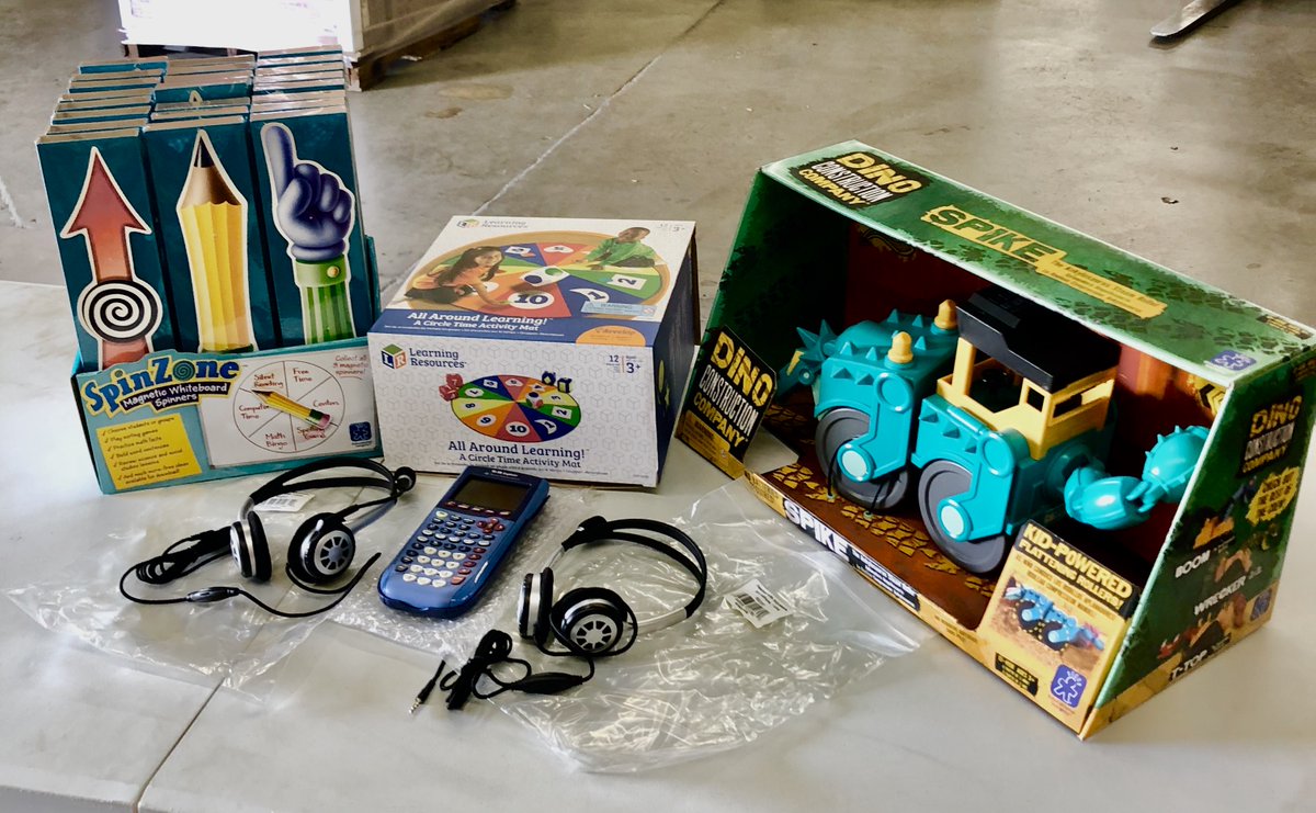 KidsInNeed's tweet photo. Look what just arrived in our Minnesota distribution center!

@LearningHandsOn @hand2mind @ed_insights donated $350,00 worth of educational toys and resources! 

Wow, right? We can't wait to share them with many underserved students and their teachers across the country!

👏👏👏 https://t.co/P0KFlT4F2o