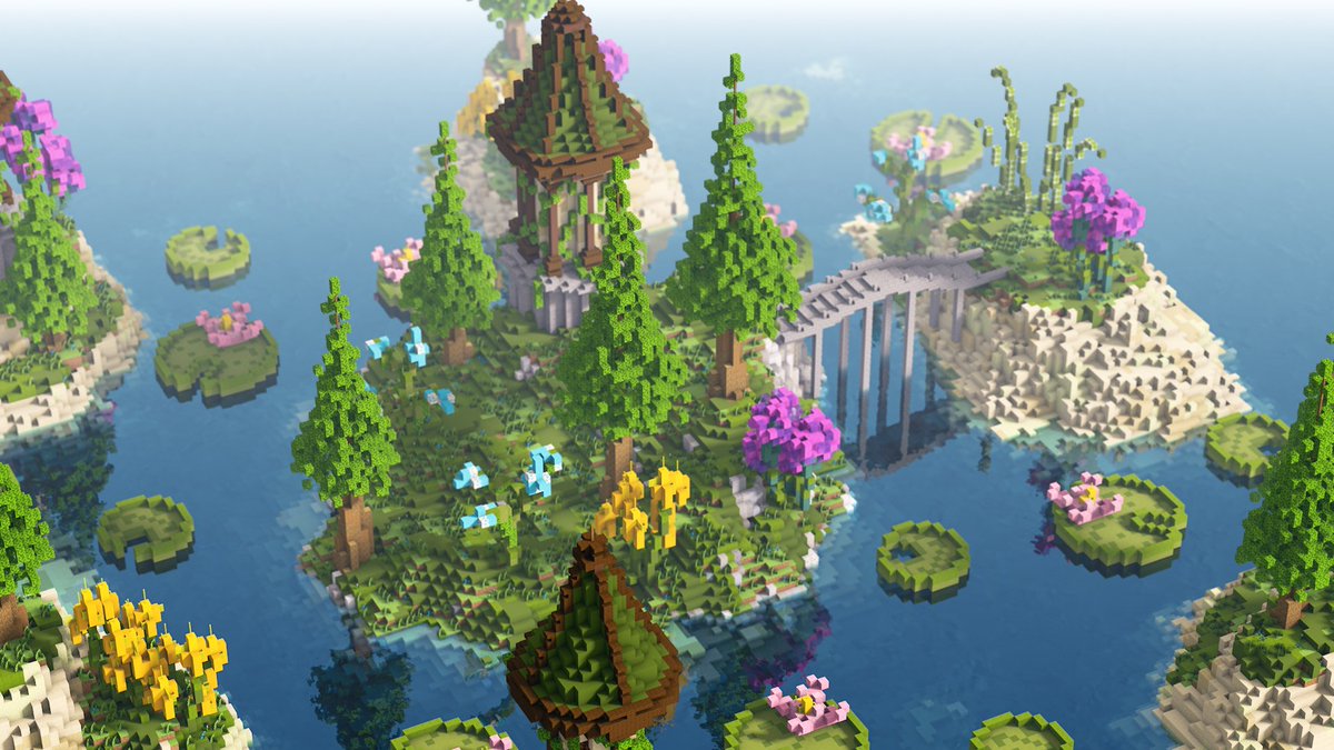 ➵ Small fantasy build I did on <a href="/BuildersRefuge/">Builder's Refuge</a> 
Had fun building it!

Amazing render done by @Squarish777 
Thanks a ton!