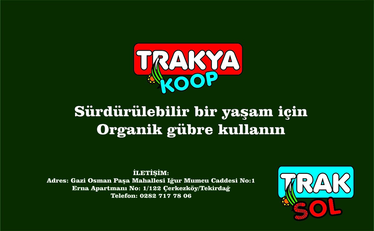 TrakyaKoop's tweet image. #kooperatif #gübre