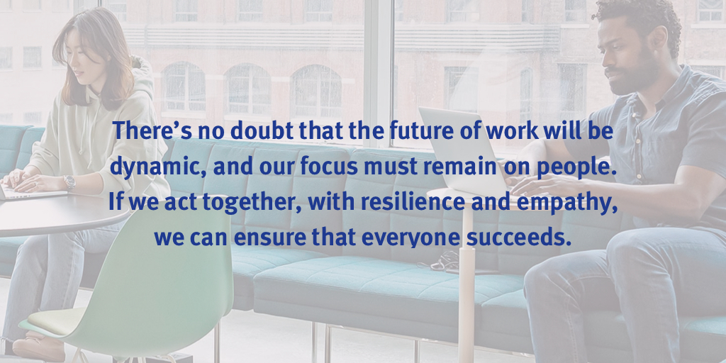 What has #covid19 taught us? That resilience is something we must build together. That’s why we’re sharing insights we’ve uncovered during the crisis, along with ideas for navigating the dynamic future of work. Download our report for more. bddy.me/3baaxS1