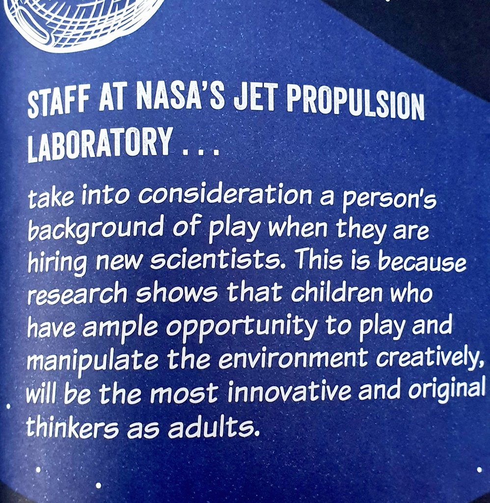 cowgirlclaire's tweet photo. Let your children learn through play to become a creative and therefore successful person. Quote from @ABCDoes #365daysofplay 🙂 https://t.co/e3l90TFoGM