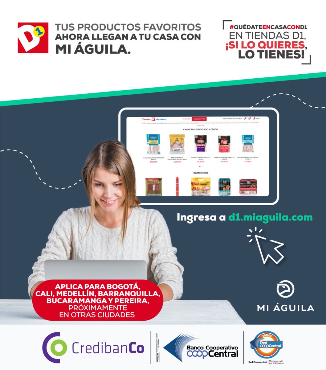 RedCoopcentral's tweet photo. 👉 A solo unos clics tienes tus productos preferidos de @D1ParaTodos 🌐 https://t.co/HrN9lvEFgJ
#QuedateEnCasa #Somosredcoopcentral https://t.co/zCYRWvBy2w