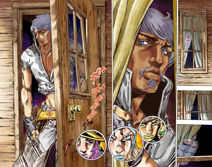 The art of Steel Ball Run 