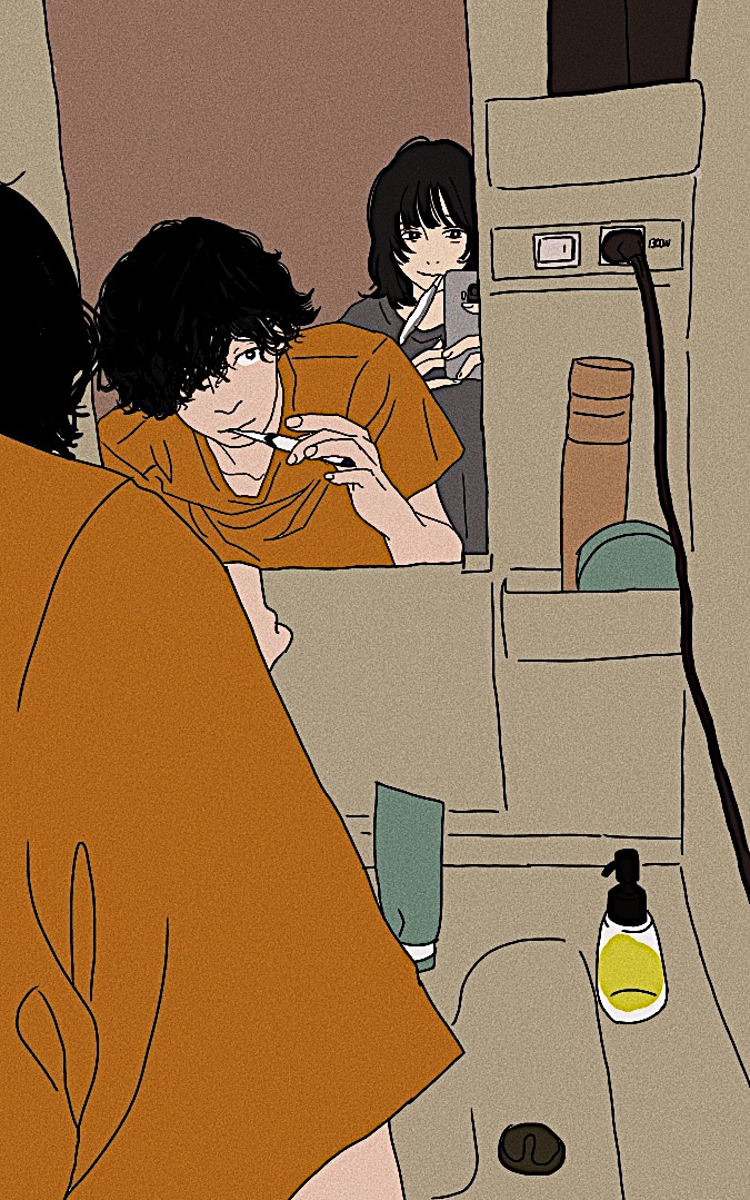 mitsuta_ku's tweet photo. 狭い洗面所 https://t.co/EKT64GV9pB
