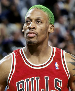 Dennis Rodman as Moira Rose, a thread