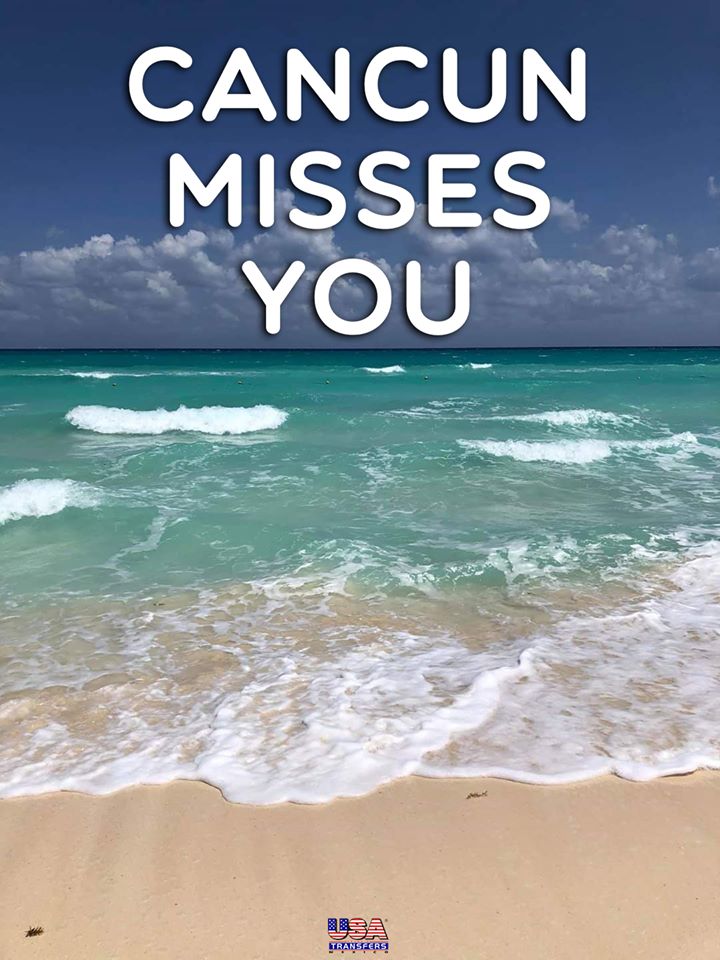 USA_Transfers's tweet photo. I miss you too, Cancun. ☹️
When quarantine is over this will be my first travel! 😍

#COVID19 #CoronaVirus #Cancun #Beach #Sea #Vacations #Travel https://t.co/vKsfryKEoz
