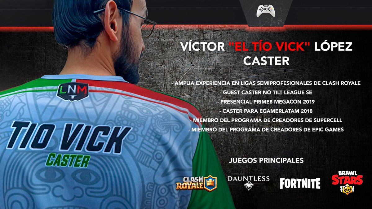 Bueno pues con la novedad de que la contingencia me ha dejado desempleado, por lo que estoy en busca de oportunidades laborales preferentemente dentro de los eSports.

Tengo experiencia comprobable casteando una gran cantidad de ligas de Clash Royale, pero también puedo apoyar-->