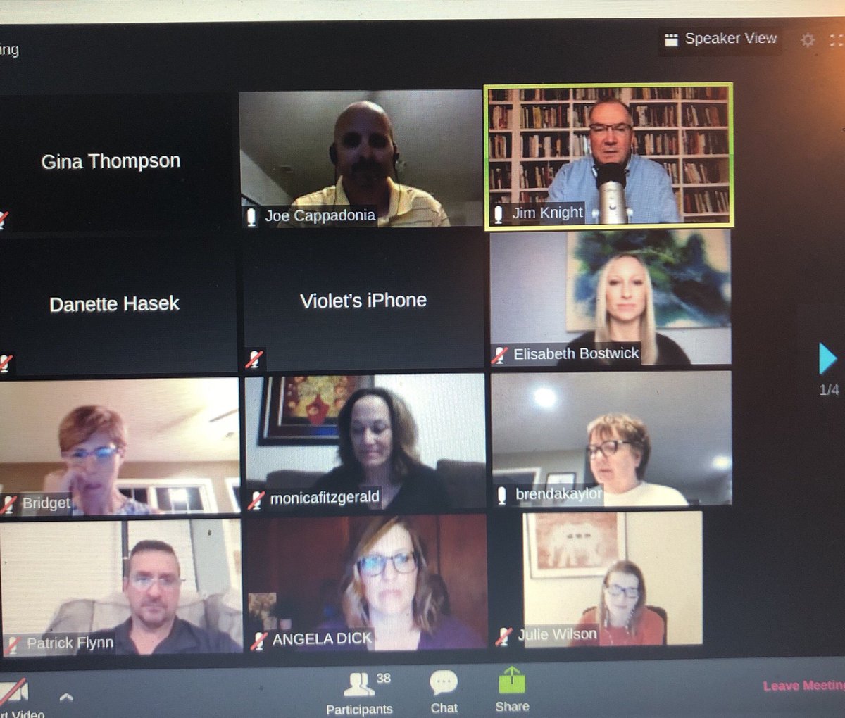 gthompson1969's tweet photo. Learning and sharing together #EducatorsPLC with coaches from all over the world! https://t.co/TpCVJwuH9W