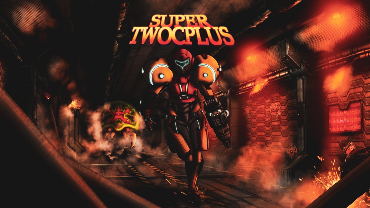 bumlebam's tweet image. Did a smol secret drawing for @TwoCplus Super Metroid runs! Thanks for being my friend, bud and brother 👏