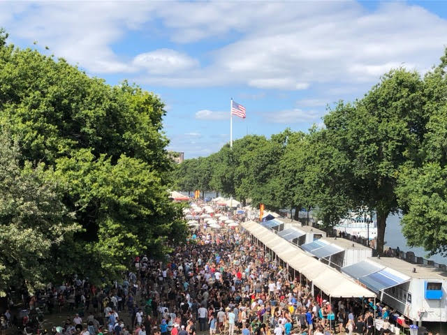 BREWPUBLIC's tweet photo. For the first time in its 3+ decades, the Oregon Brewers Festival has been cancelled due to the COVID-19 pandemic. It looks forward to its return in July 2021. Details: https://t.co/34YPlo8Web #oregonbrewersfest #obf #obf2020 #pdxbeer https://t.co/AunZ89Ys1Y