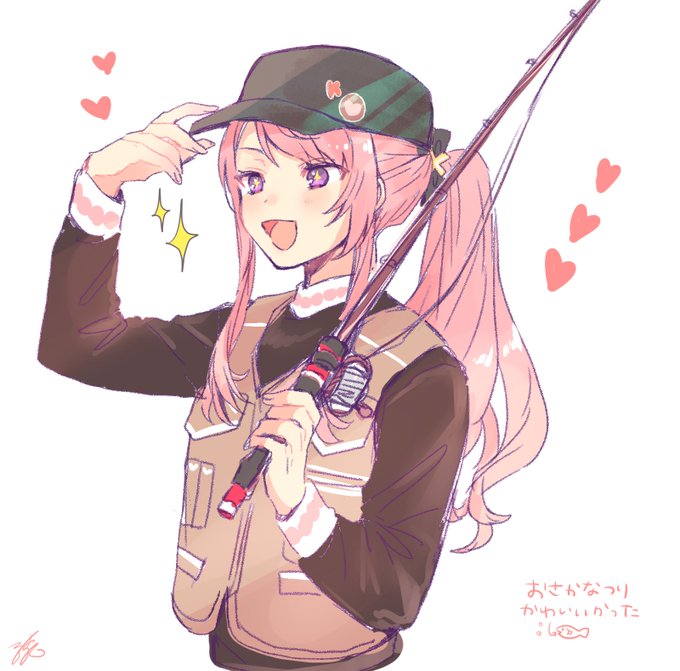 #着せカオル おさかなつりかわいかた? 