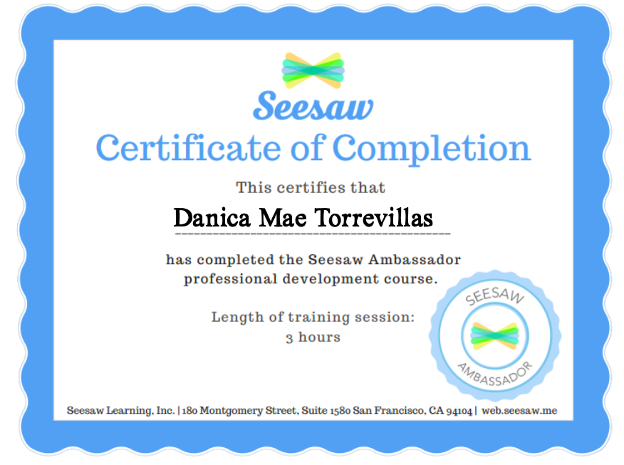 DanicaEco's tweet photo. Officially a Seesaw Ambassador! Also joined in the Facebook Group, met amazing people who just can't get enough of sharing ideas. I found my tribe!
π₯°
@Seesaw
#HopeLearning https://t.co/40mgM7Dh8Q