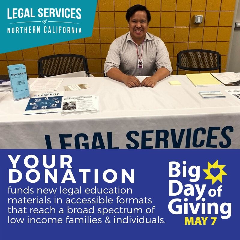 LSNCtweets's tweet photo. Please give to LSNC today for Big Day of Giving! https://t.co/3VRNbvqAcM #BDOG2020 #giving #California #LegalAid https://t.co/fxgUf3uTrl