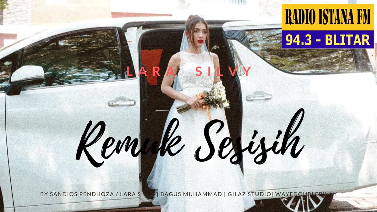 RadioIstanaBlt's tweet photo. Ada yang baru di π» @RadioIstanaBlt yuk dengerin & request setiap hari #LaguBaru π @larassyp - Remuk Sesisih π CC #LRManagement @Witasubrata1 #dirumahaja #radiolawancovid19 #LaraSilvyRemukSesisih https://t.co/XQvvkFOwsW