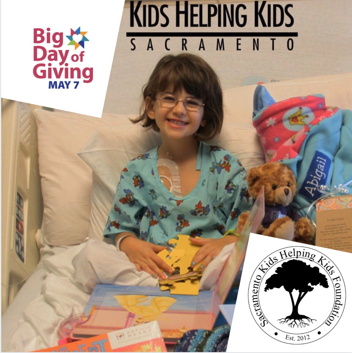 Worldwide every 3 minutes a child is diagnosed with cancer. By joining us for the Big Day of Giving on May 7th, we can increase our impacts on children battling pediatric cancer together. You can schedule your donation NOW with the link bigdayofgiving.org/kidshelpingkid…