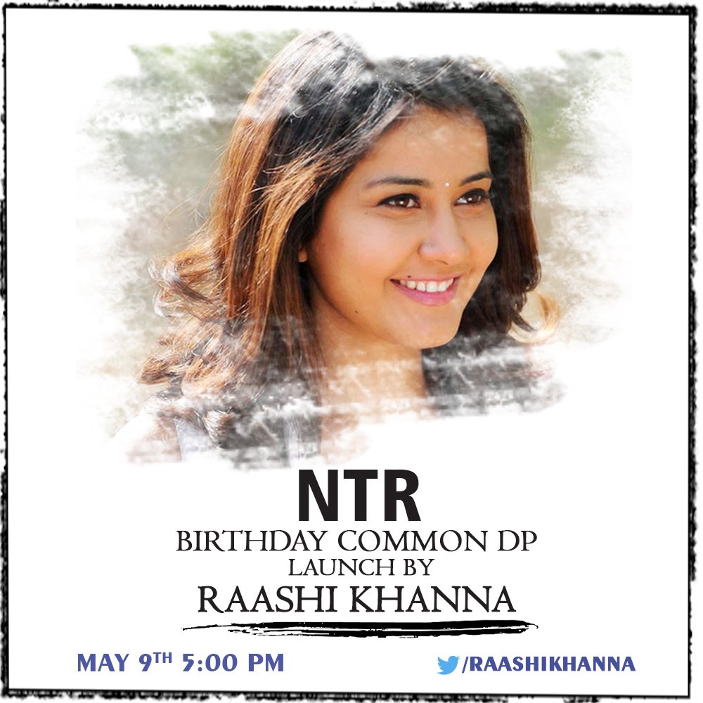 manojrajupeta's tweet photo. Stay tuned @NANDAMURIKALYAN @RaashiKhanna @NTRArtsOfficial
#CDPlaunch @tarak9999
#NTRBdayFestBegins
#KomaramBheemNTR 🌊 https://t.co/j8ytlbzjg7