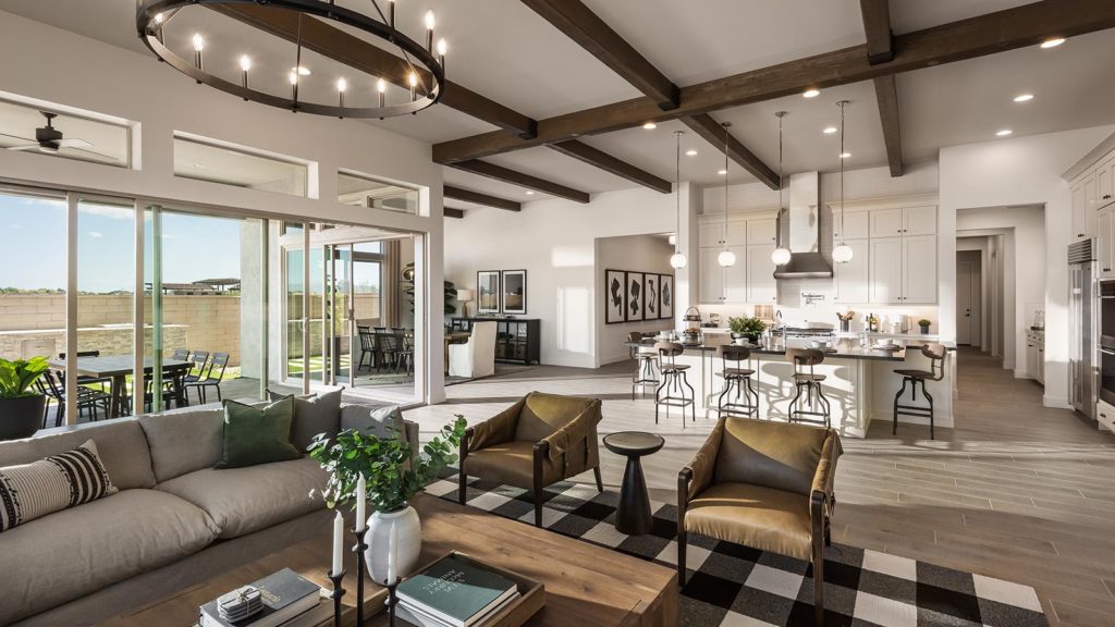 MaracayHomes's tweet photo. Take a virtual 3D tour of the three new model homes at Domaine at Waterston, our newest neighborhood now open in Gilbert. “Walk” through the Pistache, Oak and Acacia plans, and enjoy the interior styling by celebrity designer @bobbyberk! Tours start now: https://t.co/BSdQ74LJ7j https://t.co/X6oQ3SeCK5