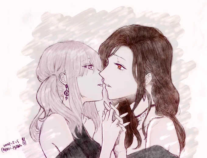 「magnet」100回聴いて描きました

#にじさんじ性癖コンビ
#いらすこや
#巴絵 