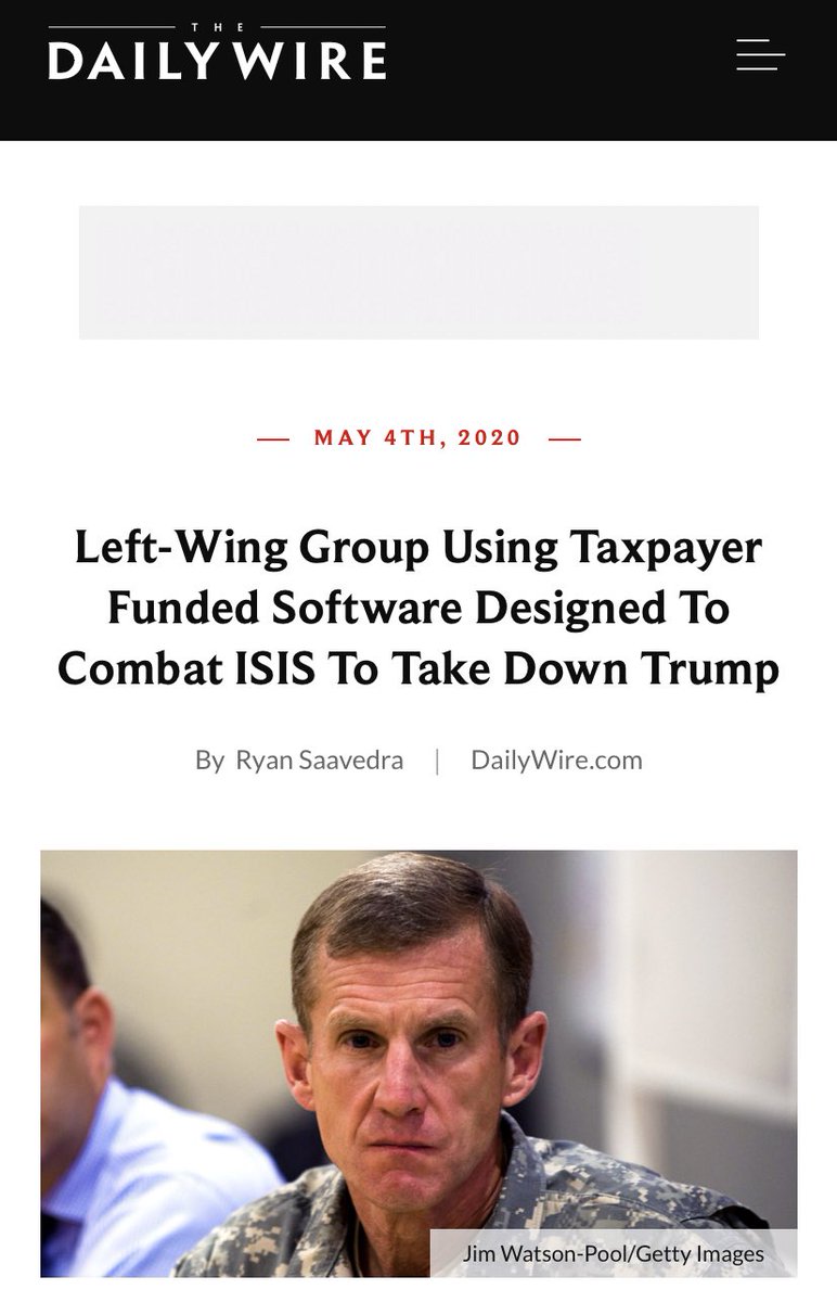 RedNationRising's tweet photo. Meet retired Army Gen. Stanley McChrystal. He’s planning to use taxpayer funded DARPA technology to take down POTUS. Regardless of his service, he’s a traitor to his country. Imagine if these coup attempts had occurred during Obama’s reign. Time for justice for ALL. https://t.co/LJbNp2HKpV