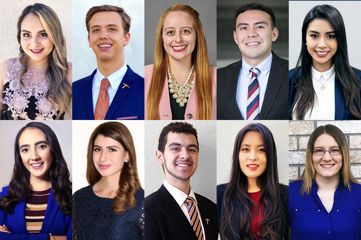 UTEP's tweet image. Each year, the UTEP Alumni Association (@utepalumni) selects a group of students that each embody the spirit of a UTEP Miner. Meet the 2020 Top 10 Seniors: utepn.ws/2SAyQCa