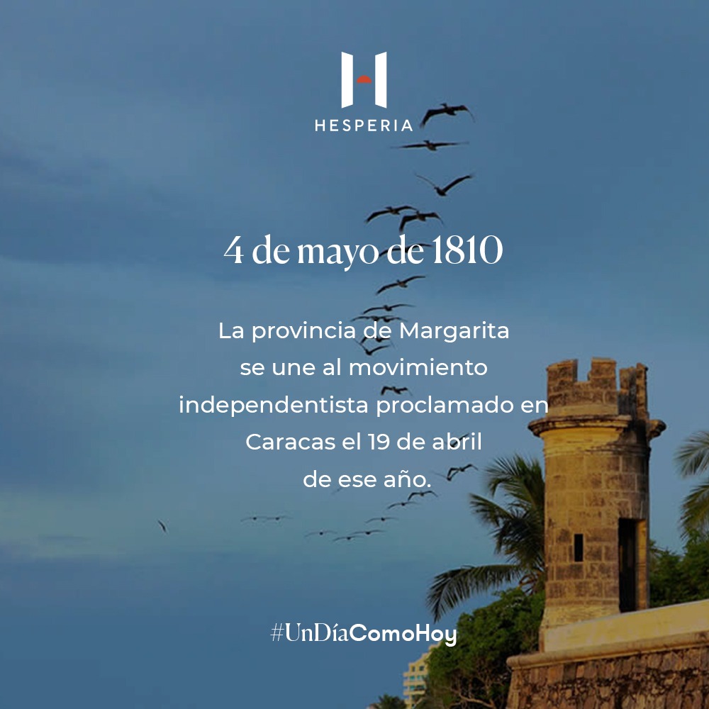 4 de Mayo #UnDiaComoHoy